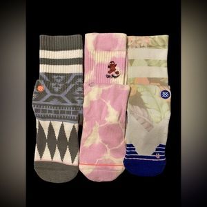 3 pair Fun stance socks bundle